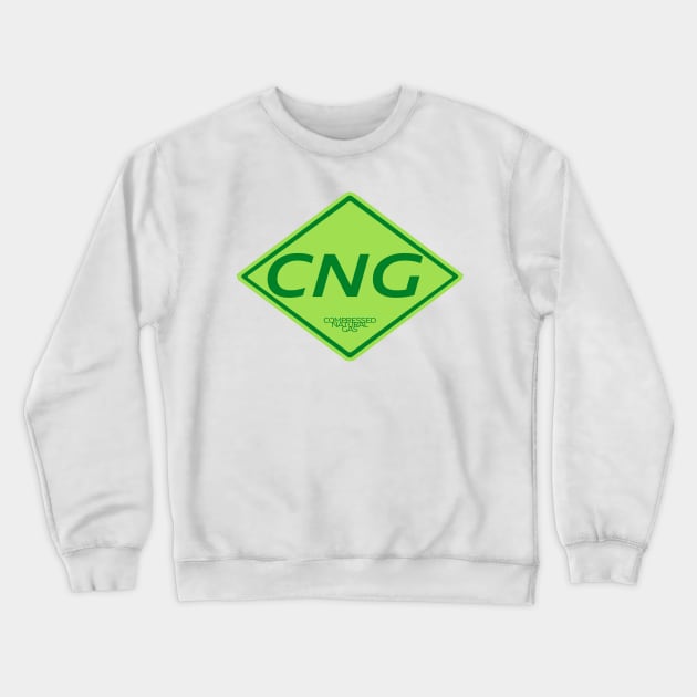 CNG logo Crewneck Sweatshirt by bobdijkers